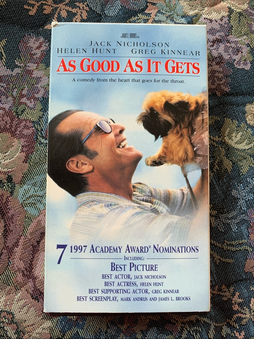 As Good As It Gets VHS Movie - Classic Drama 7 1997 Academy Award Nominations